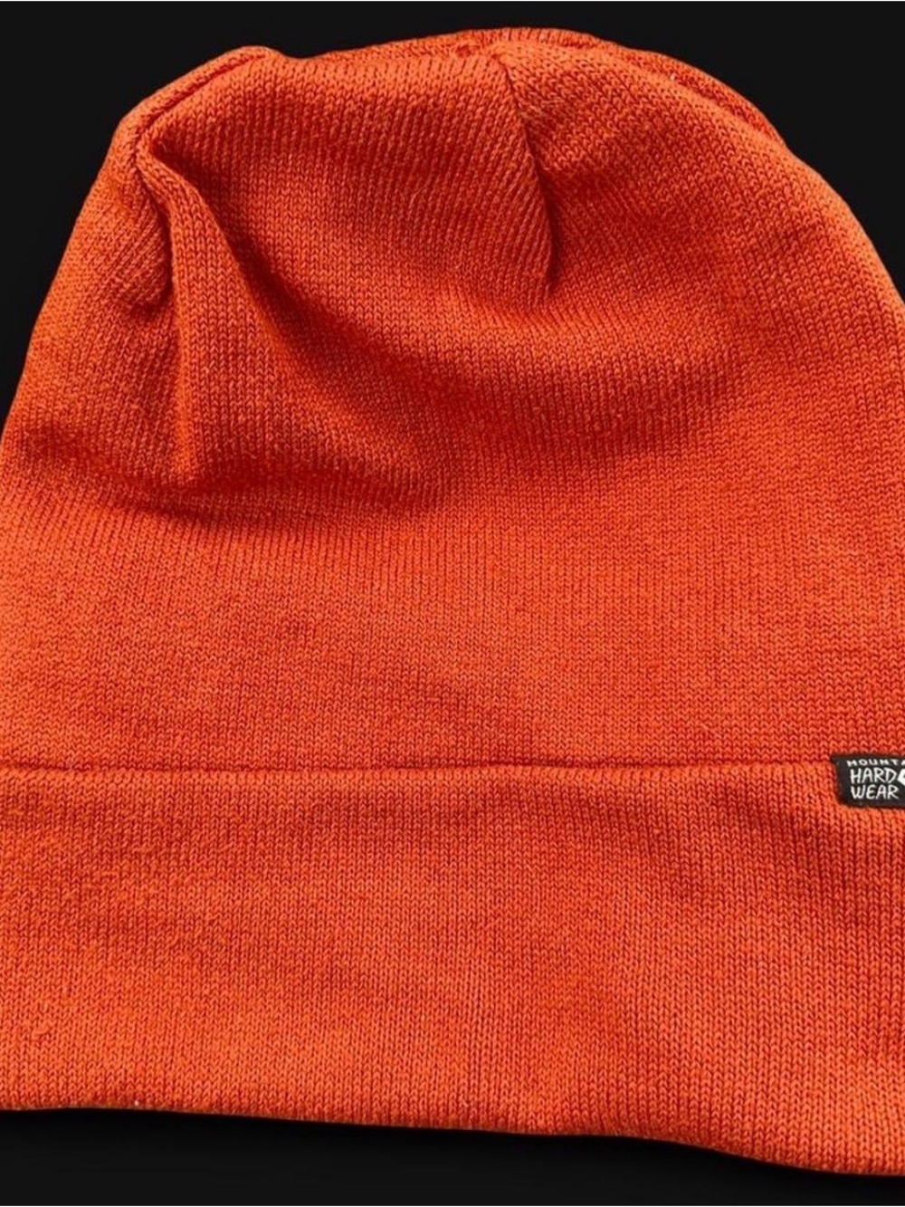 Mountain Hardwear Burnt Orange Knit Cuffed Beanie